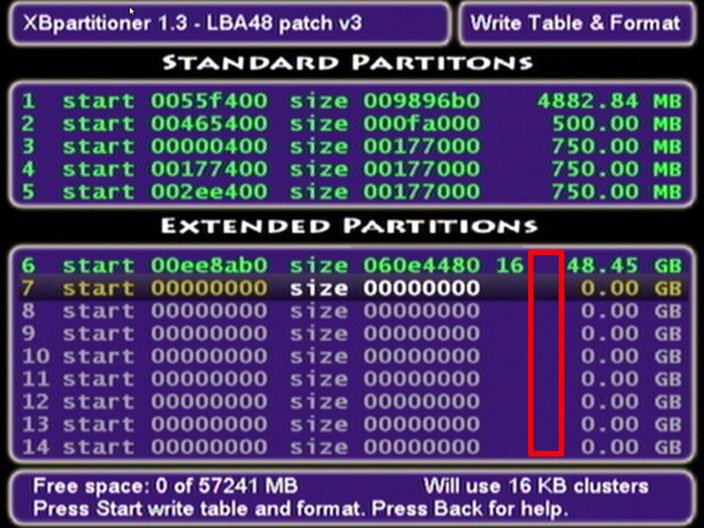 XBPartitioner