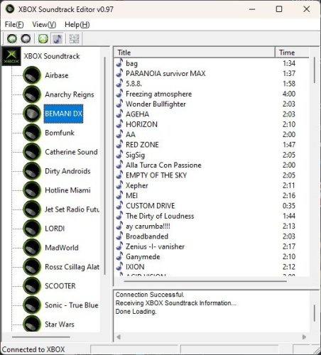 More information about "XBOX Soundtrack Editor"